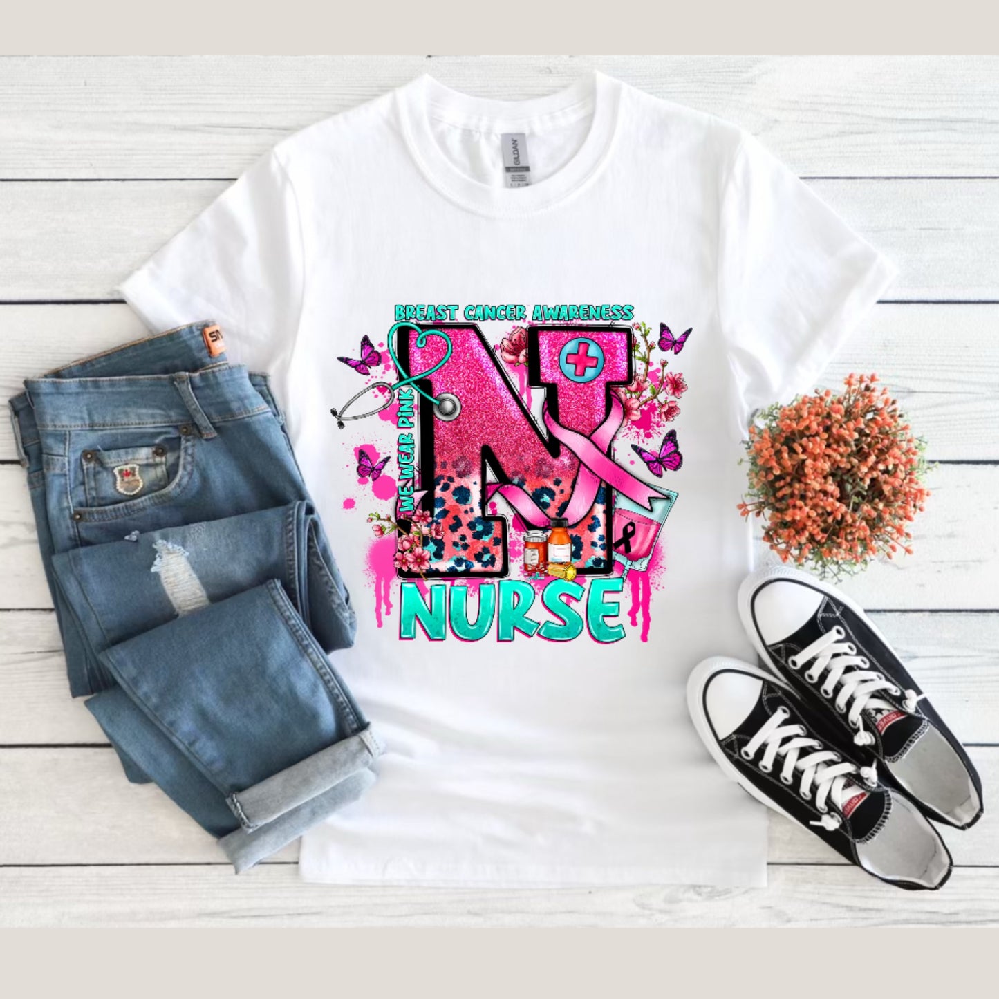 NURSE Breast Cancer Awareness Tee