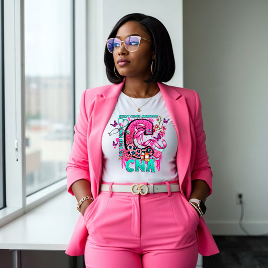 CNA Breast Cancer Awareness Tee