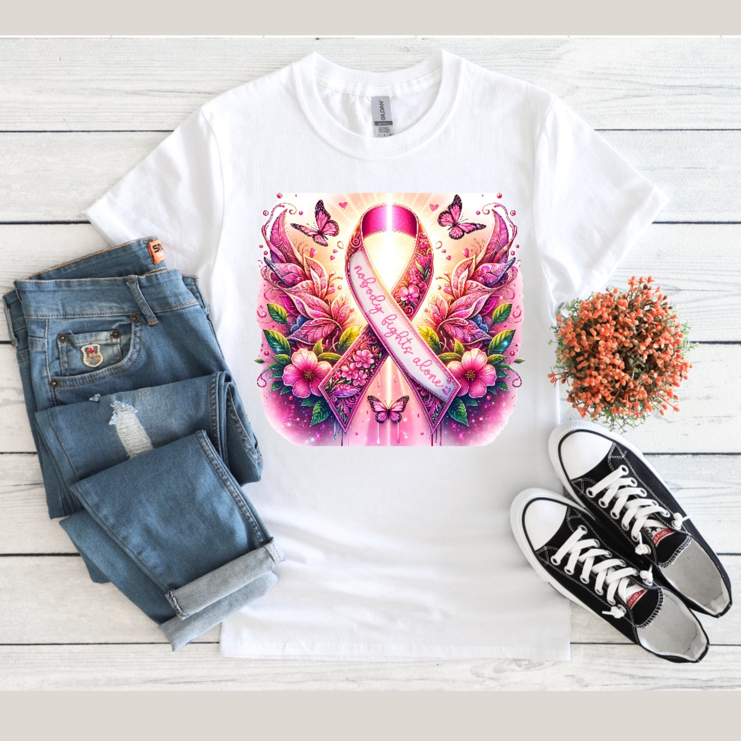 Nobody Fights Alone Tee