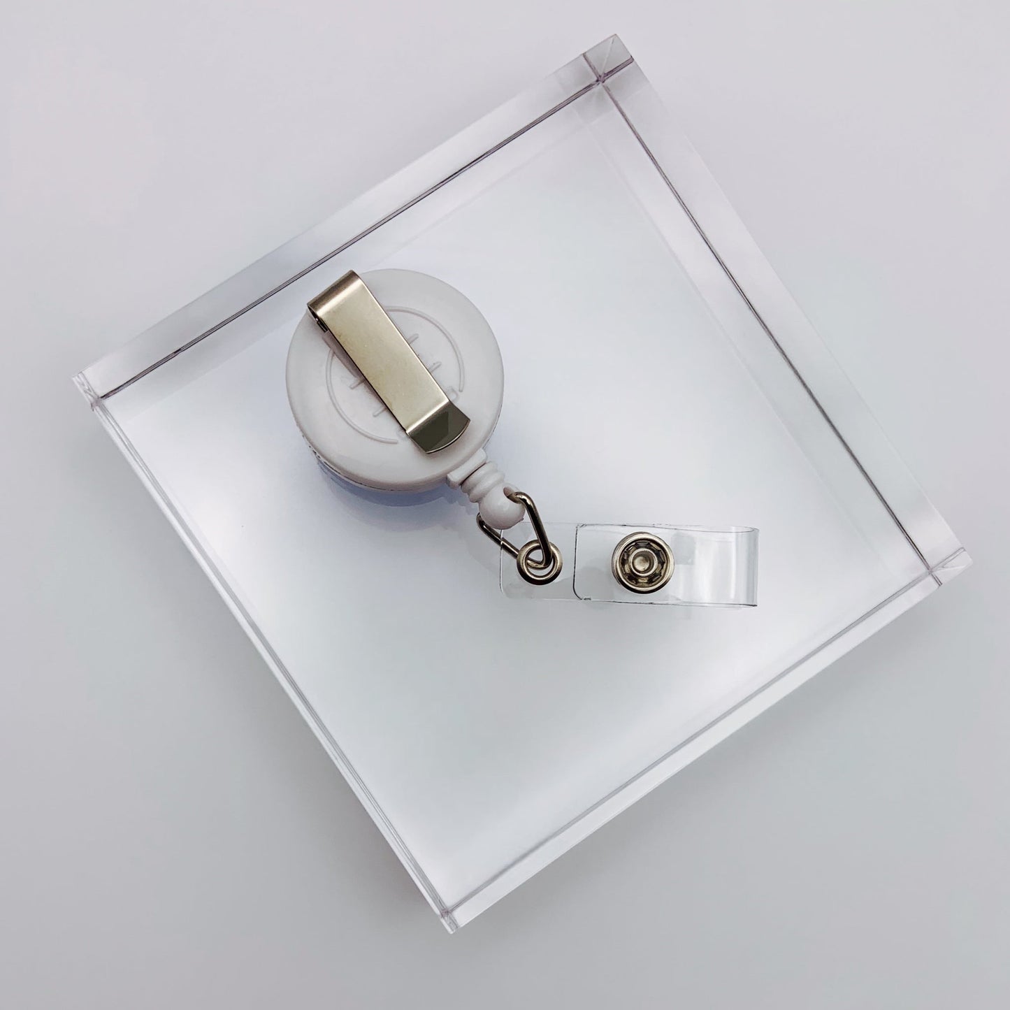 I PROMISE I’M SMILING Work Badge Holder/Retractable Reel - Joanell Creations