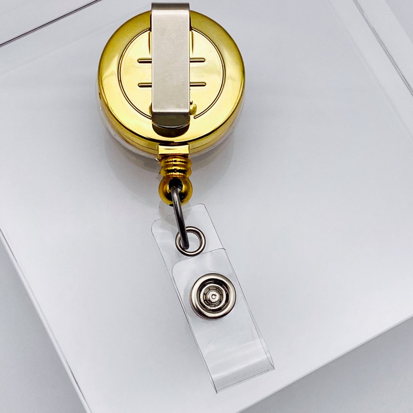 M’K Inspired Badge Holder/Retractable Reel - Joanell Creations