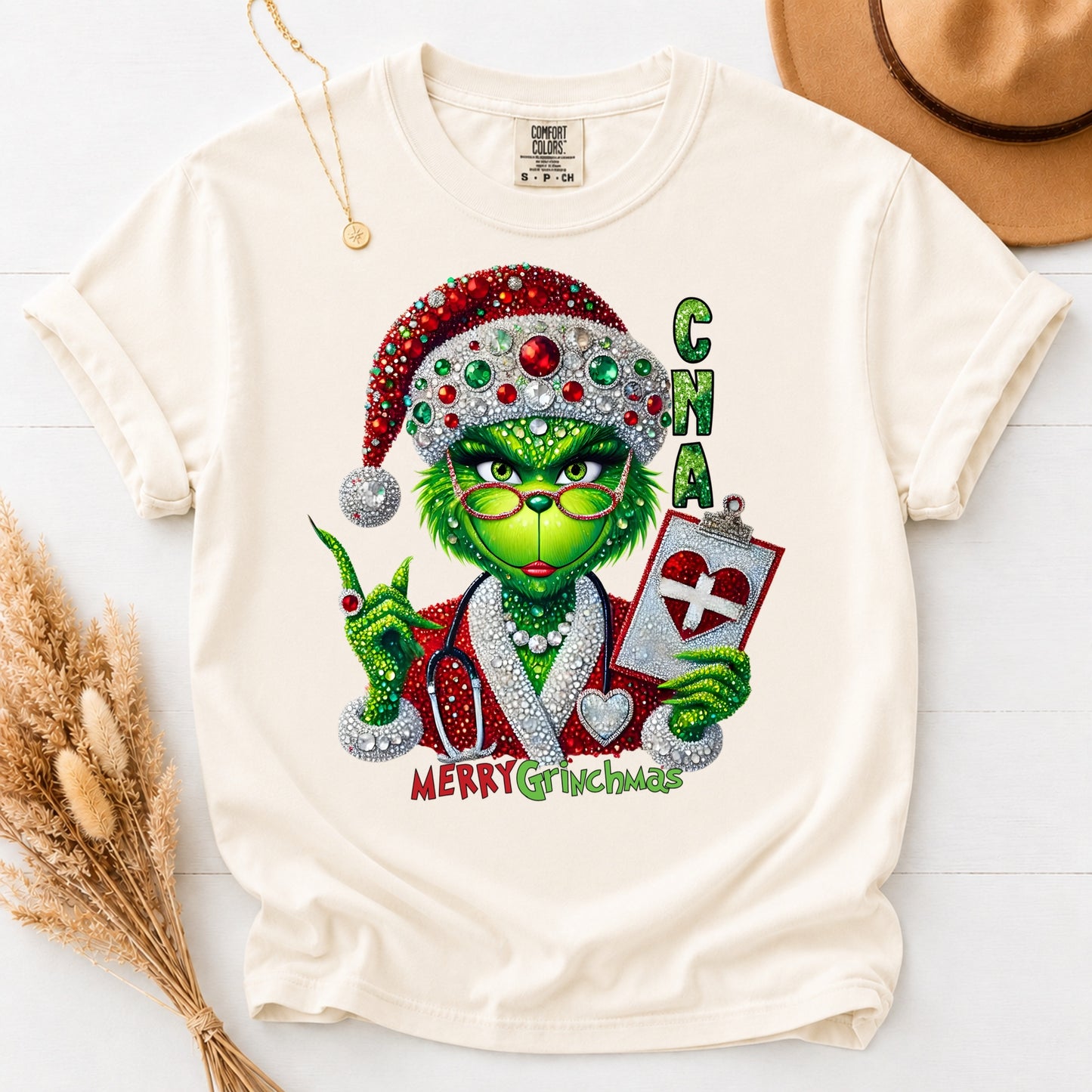 Merry Grinchmas CNA T-Shirt