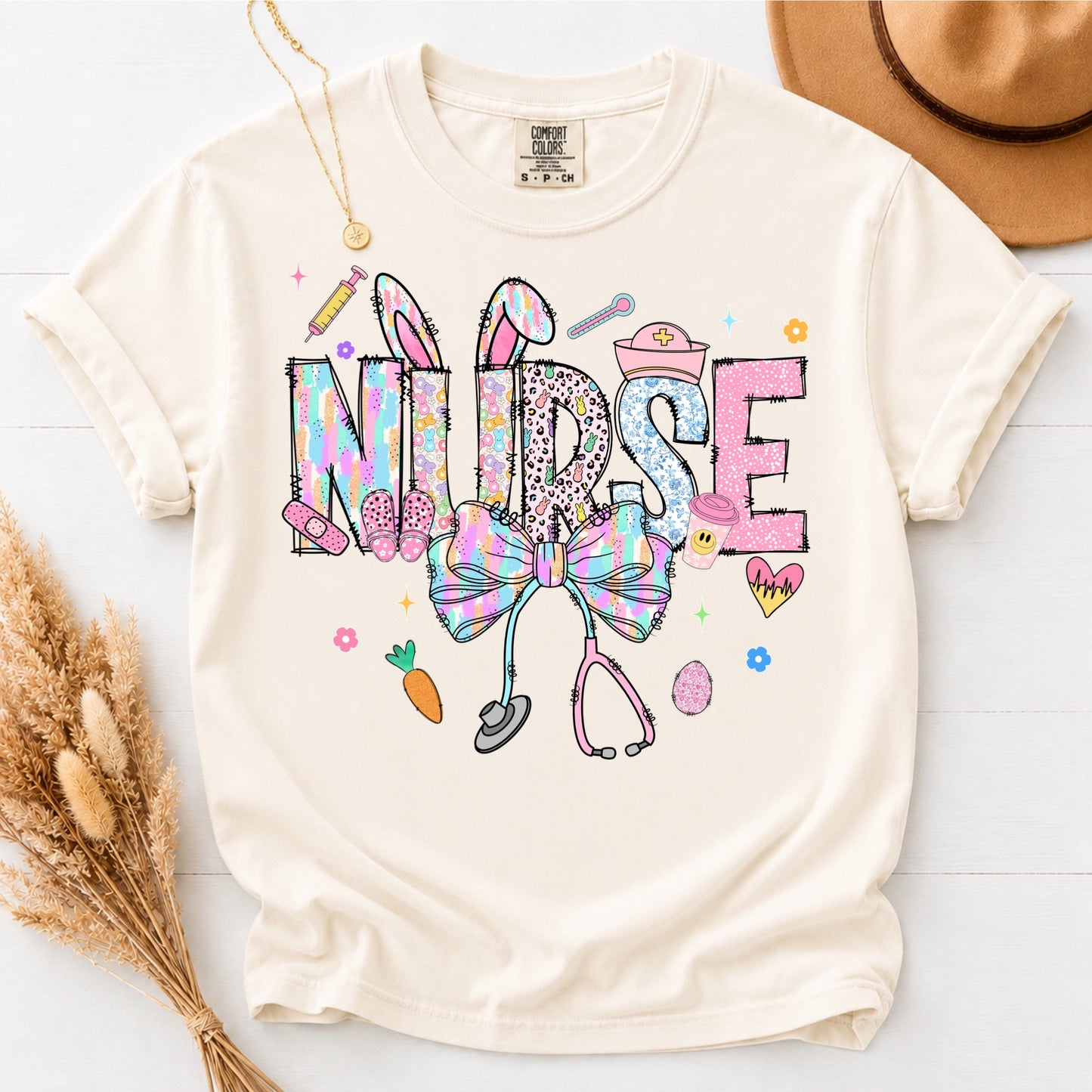 NURSE Easter T-Shirt Comfort Colors