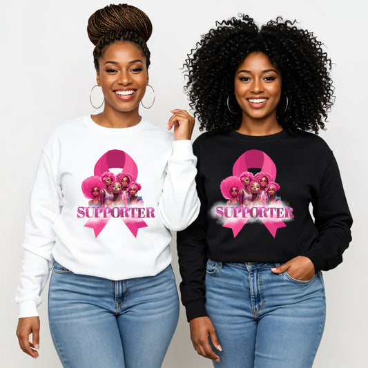 Supporter Breast Cancer Awareness Sweater
