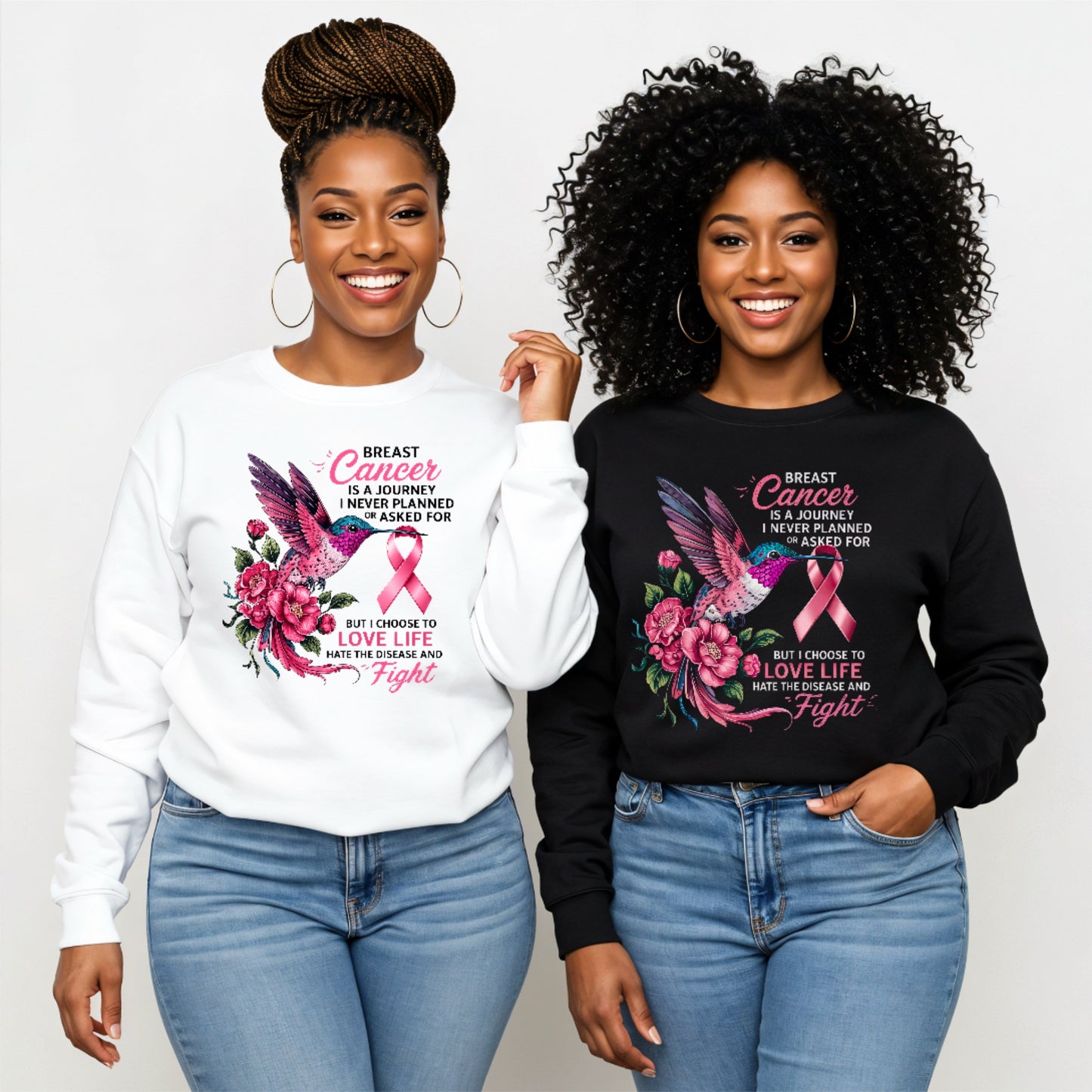 Breast Cancer Is A Journey Sweater