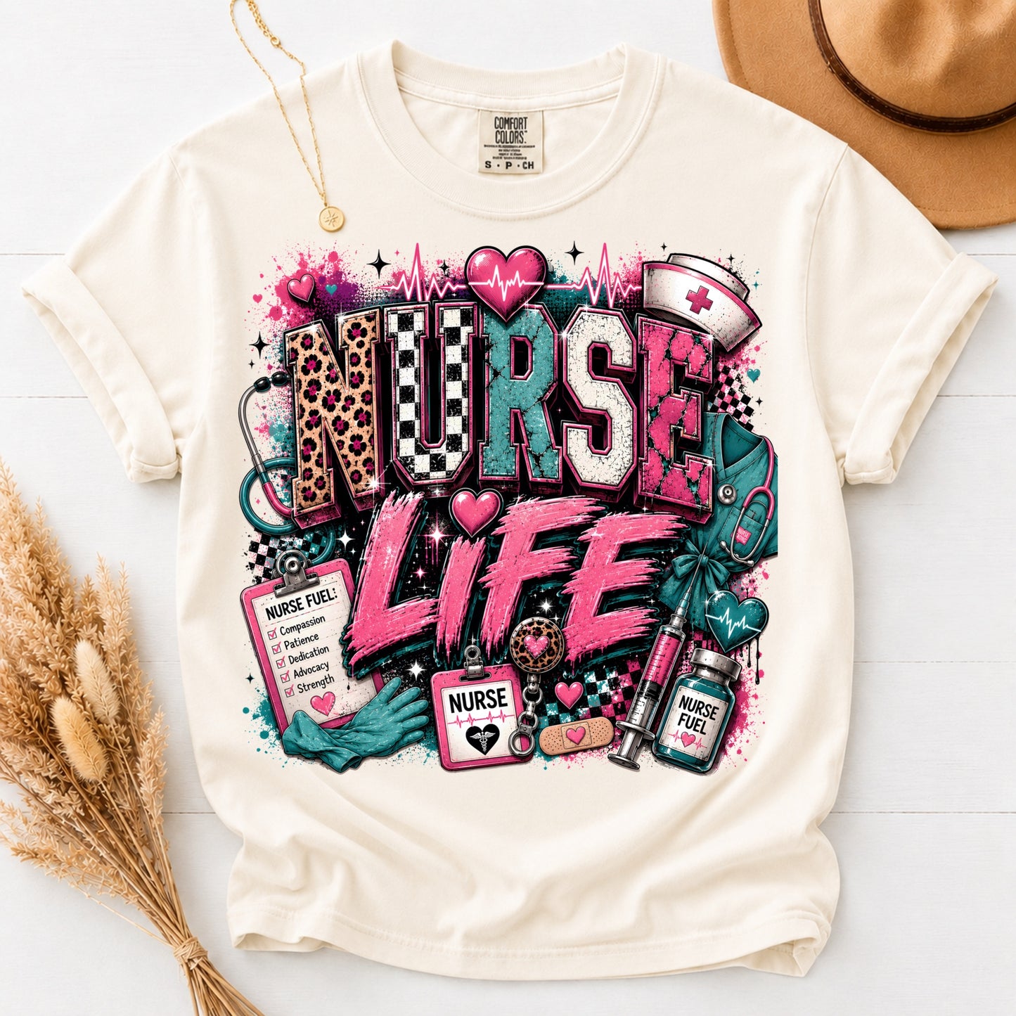 Nurse Life Comfort Colors T-Shirt