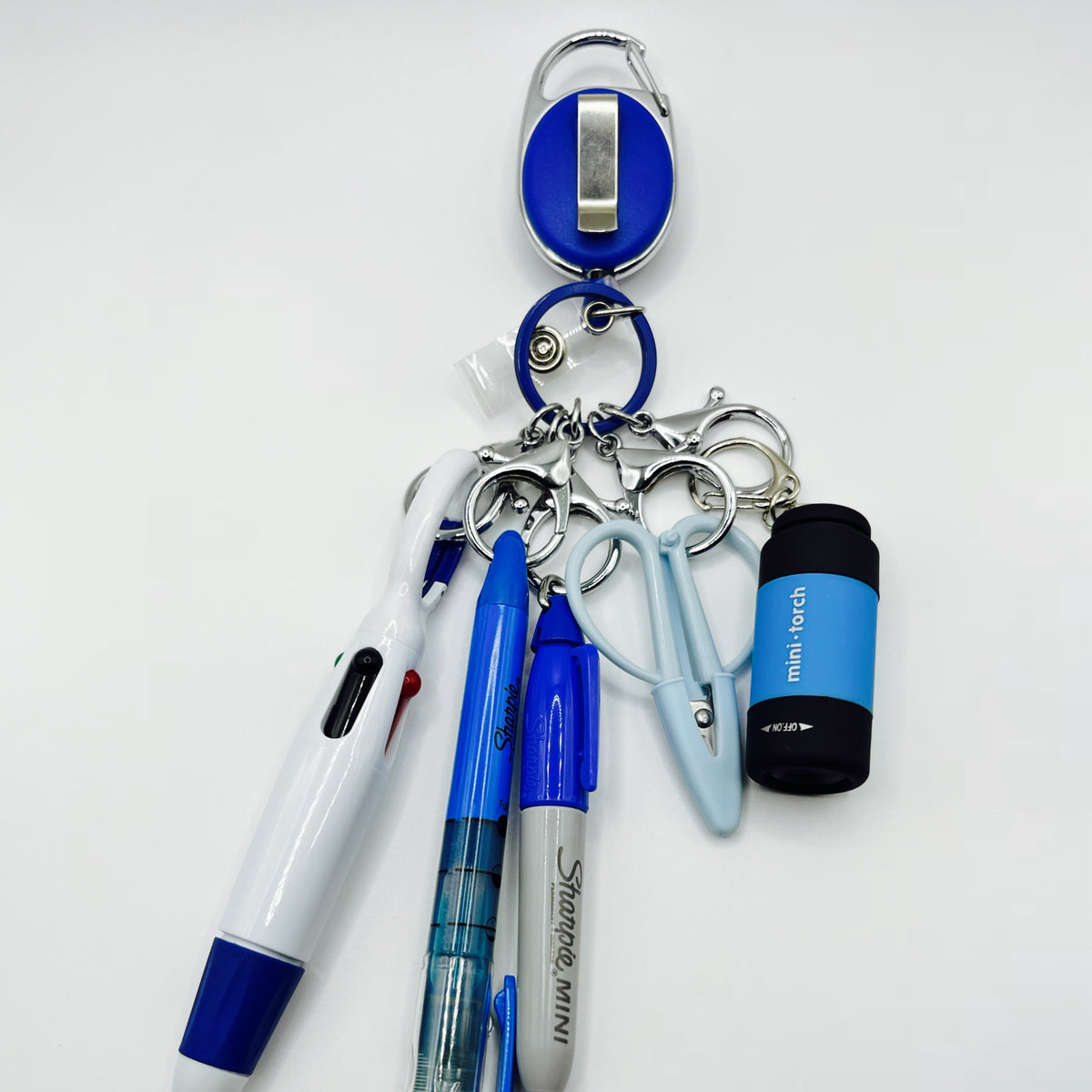 Navy Nurse & CNA Badge Holder with Accessories