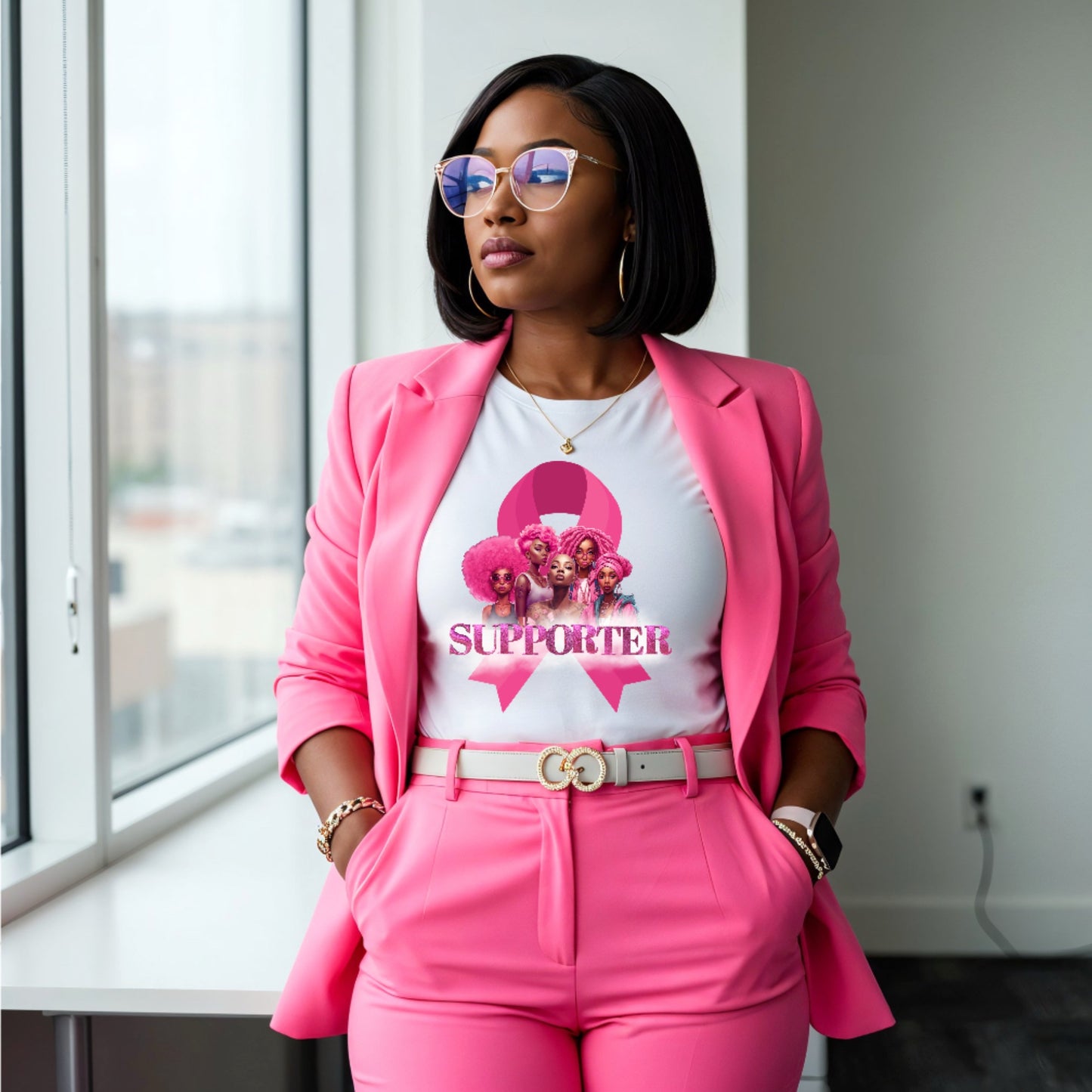 Supporter Breast Cancer Awareness Tee