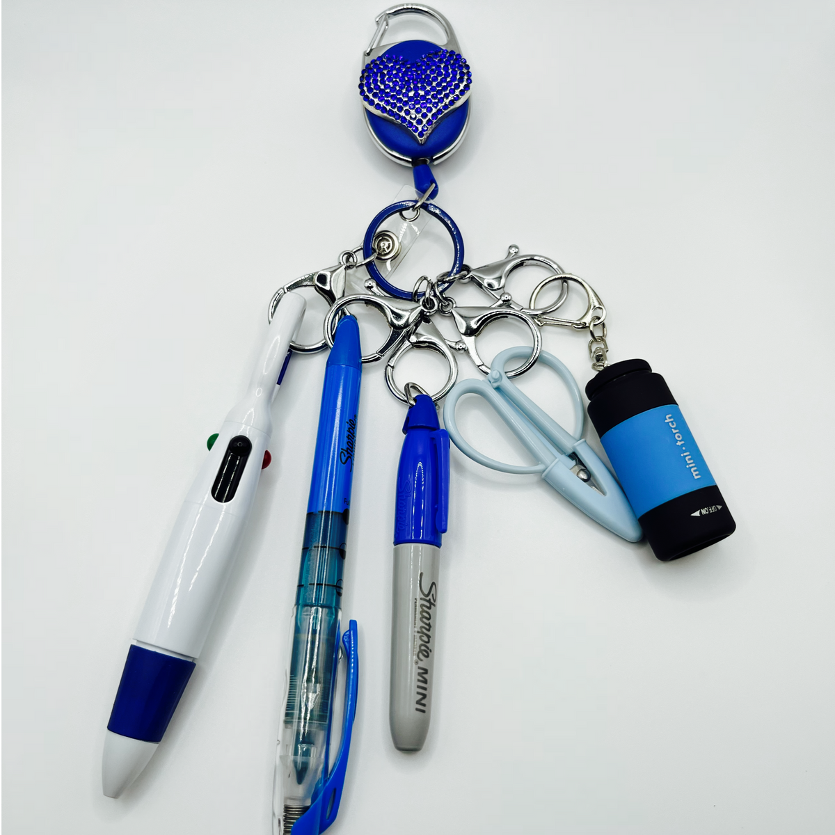 Navy Nurse & CNA Badge Holder with Accessories