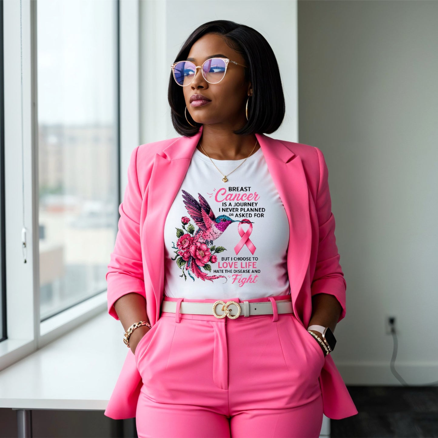Breast Cancer Is A Journey Tee