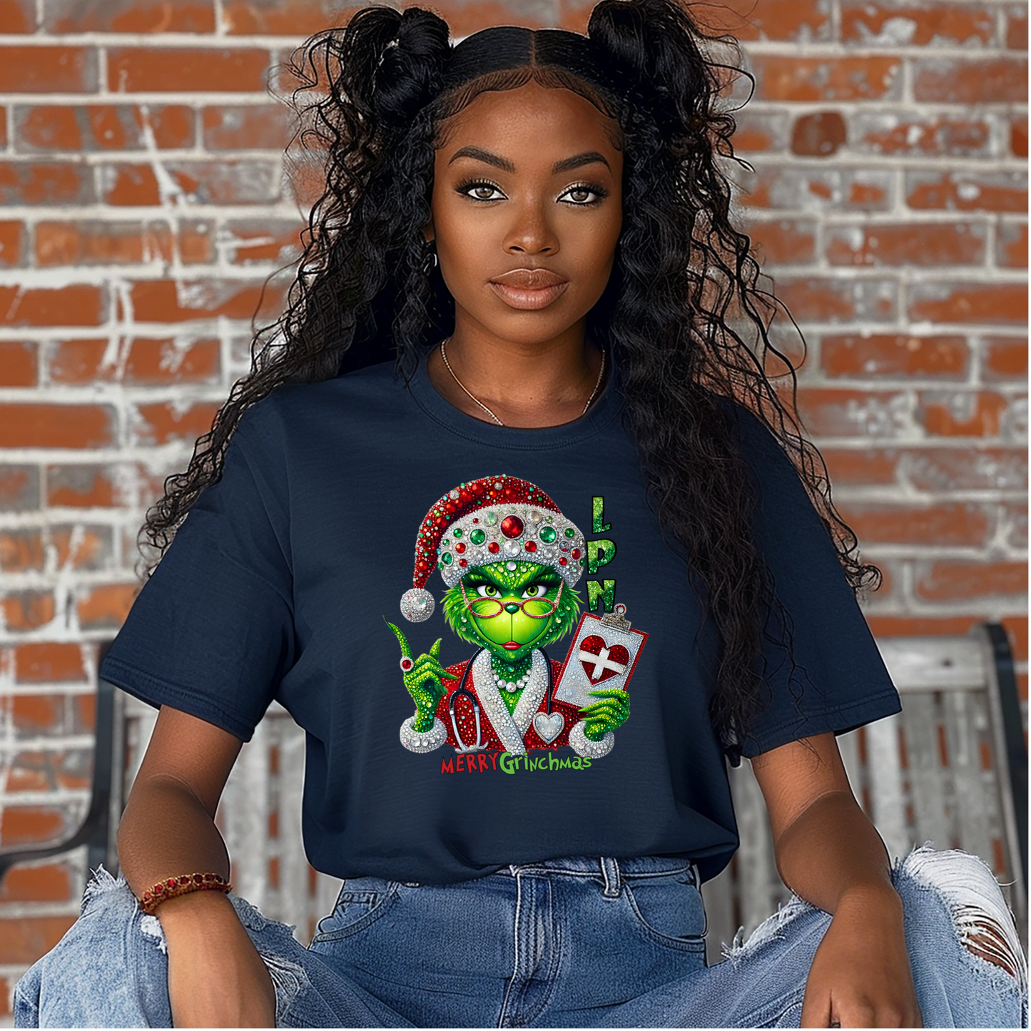 Merry Grinchmas (LPN) Comfort Colors T-Shirt