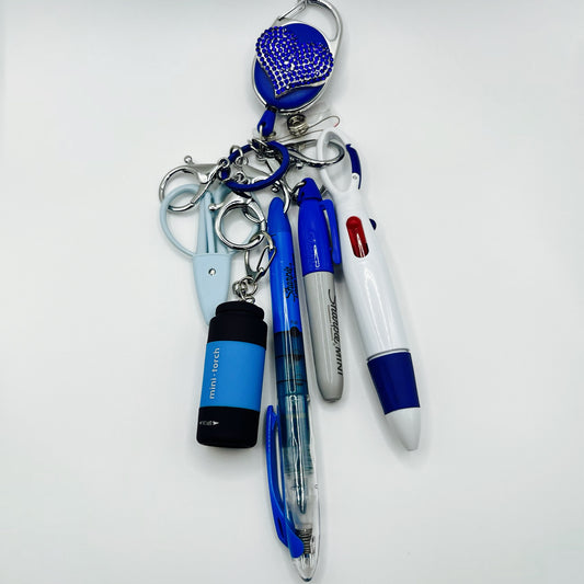 Navy Nurse & CNA Badge Holder with Accessories