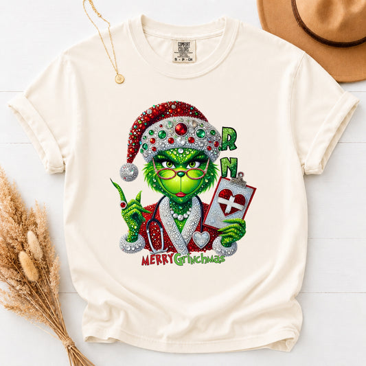 Merry Grinchmas Comfort Colors (RN) Tee
