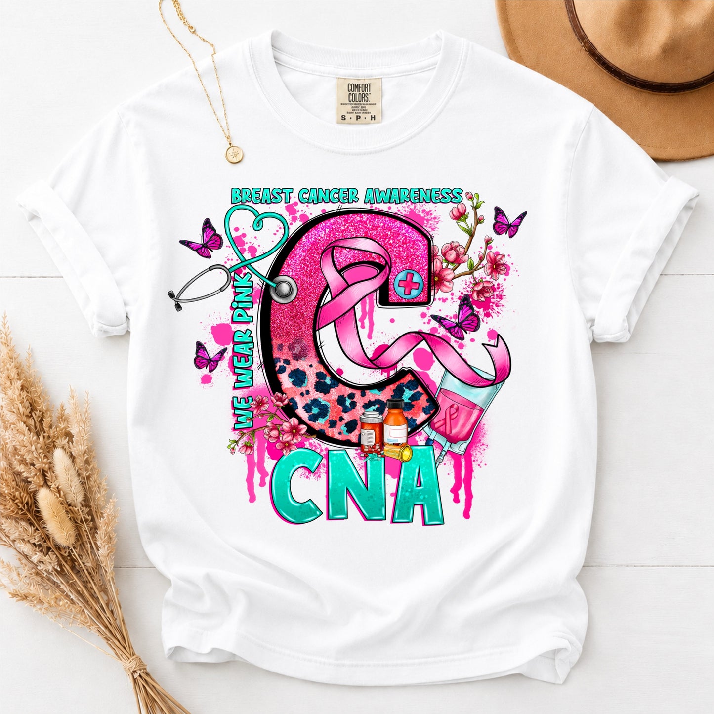 CNA Breast Cancer Awareness T-Shirt