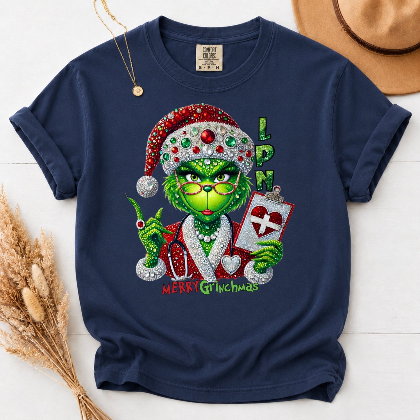 Merry Grinchmas (LPN) Comfort Colors T-Shirt