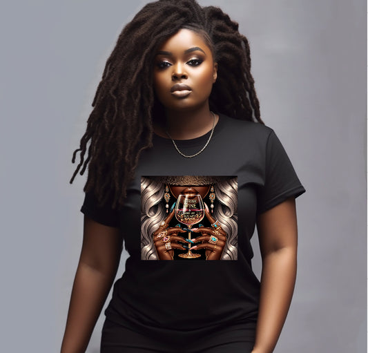 I Drink Wine and Mind My Business Tee