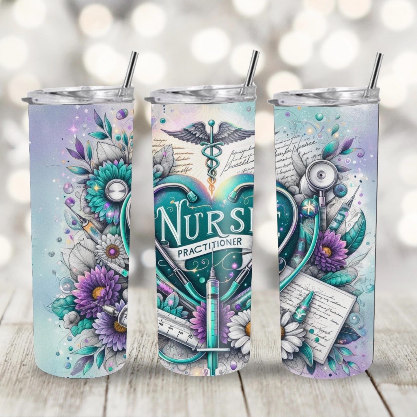 Nurse Practitioner 20oz Stainless Steel Tumbler