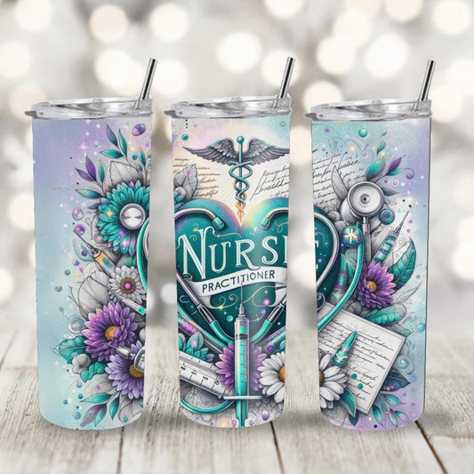 Nurse Practitioner 20oz Stainless Steel Tumbler