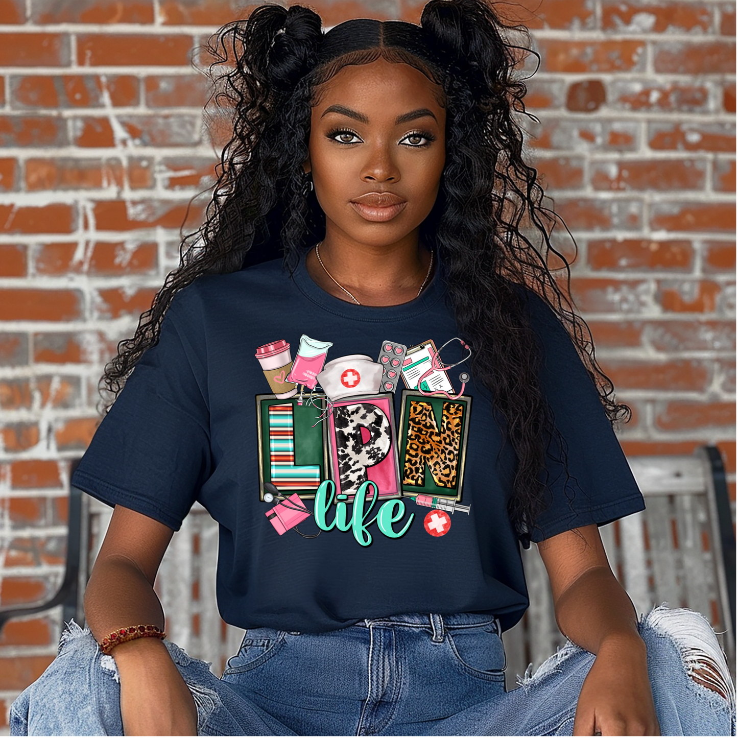 Cowgirl LPN Life T-Shirt