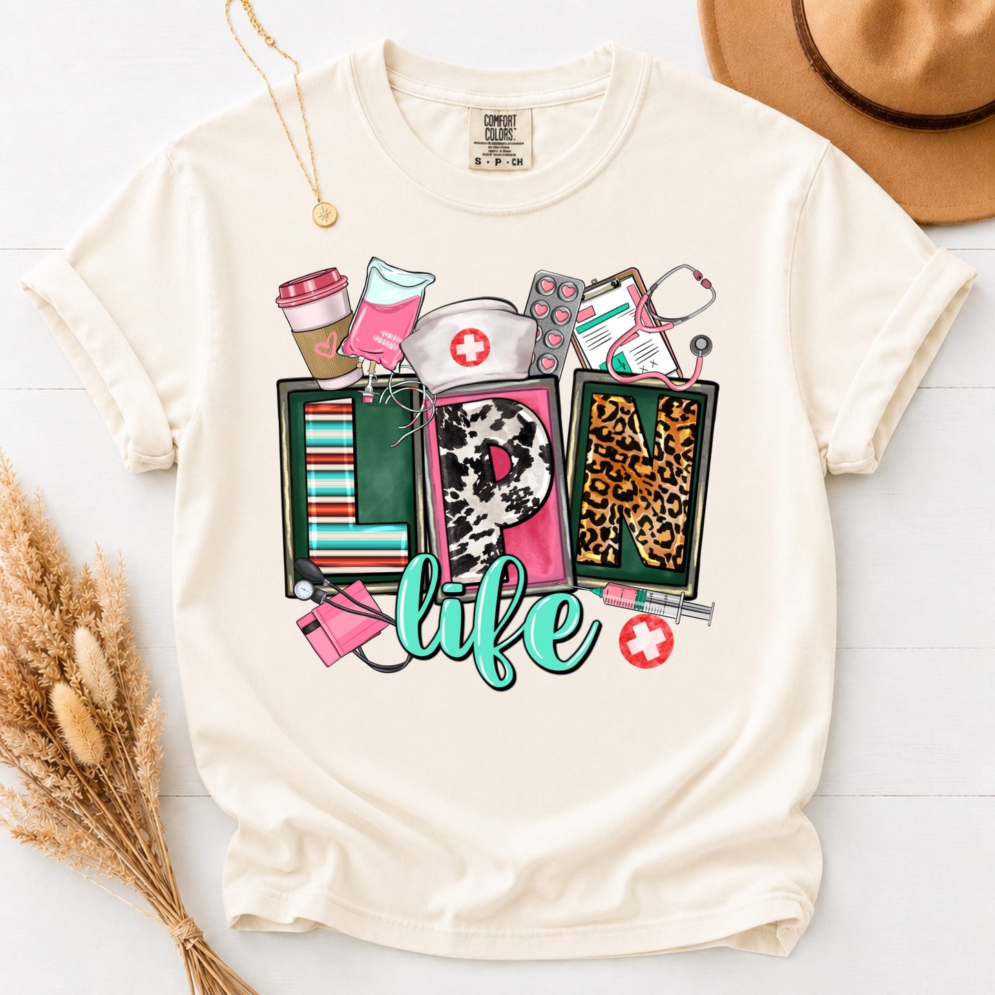 Cowgirl LPN Life T-Shirt