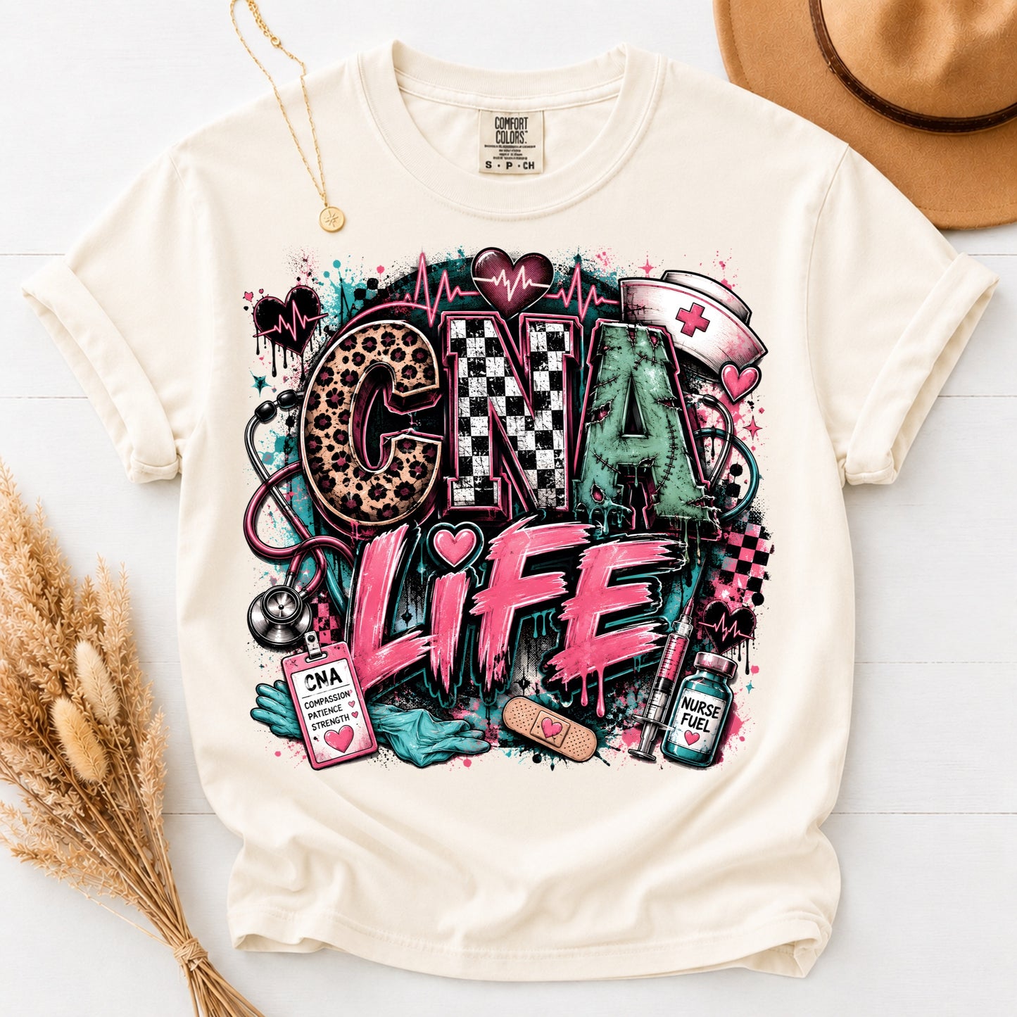 Leopard CNA Life T-Shirt