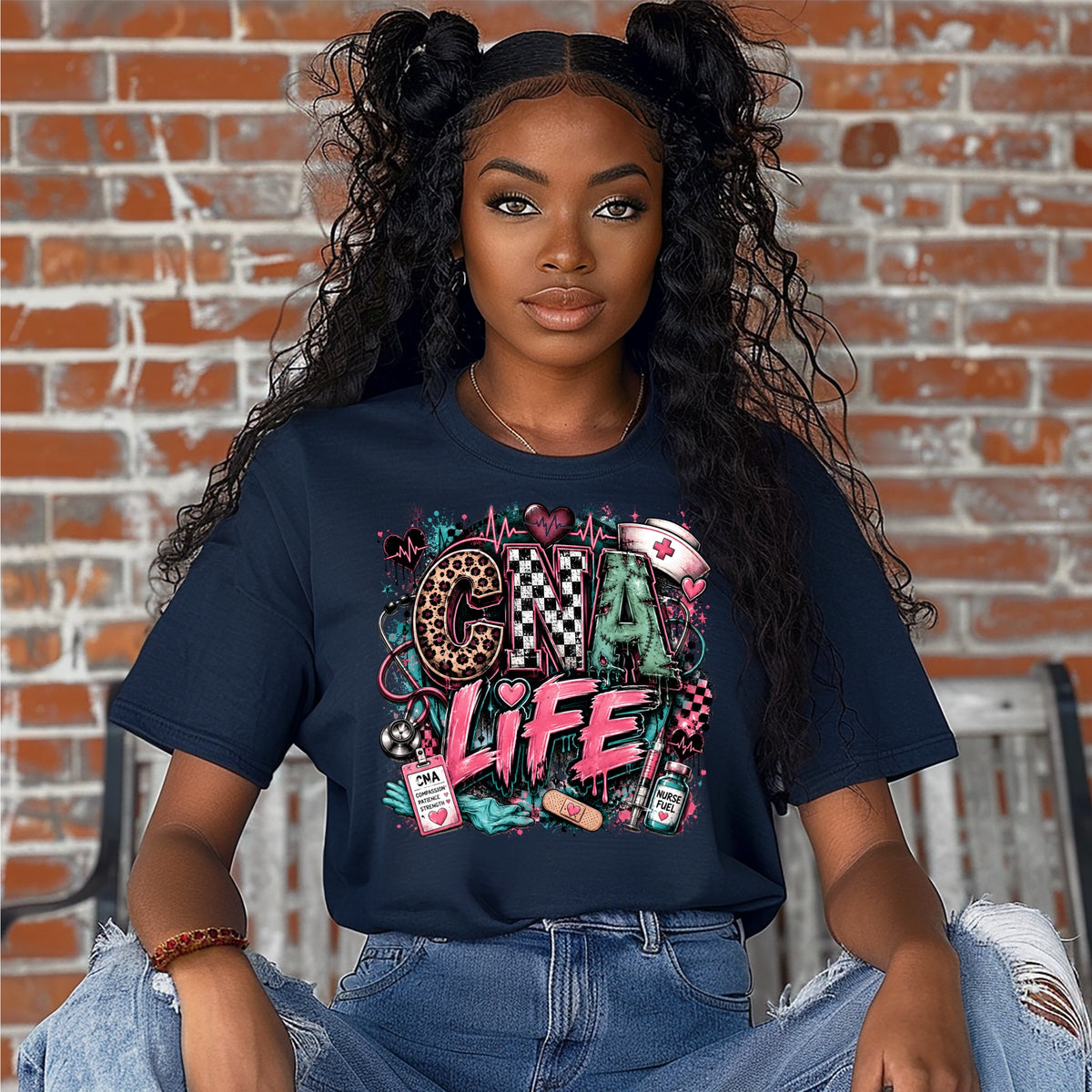 Leopard CNA Life T-Shirt