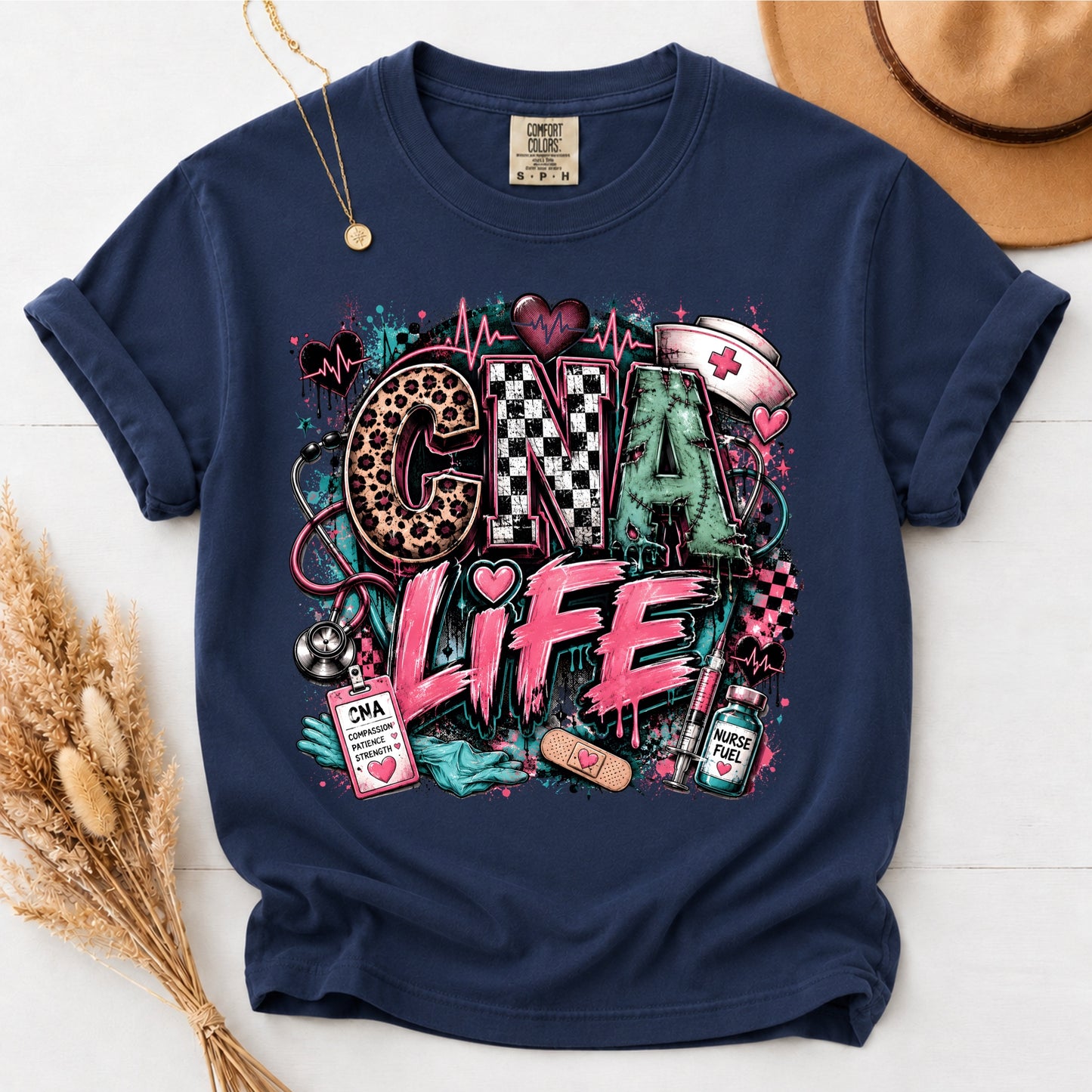 Leopard CNA Life T-Shirt