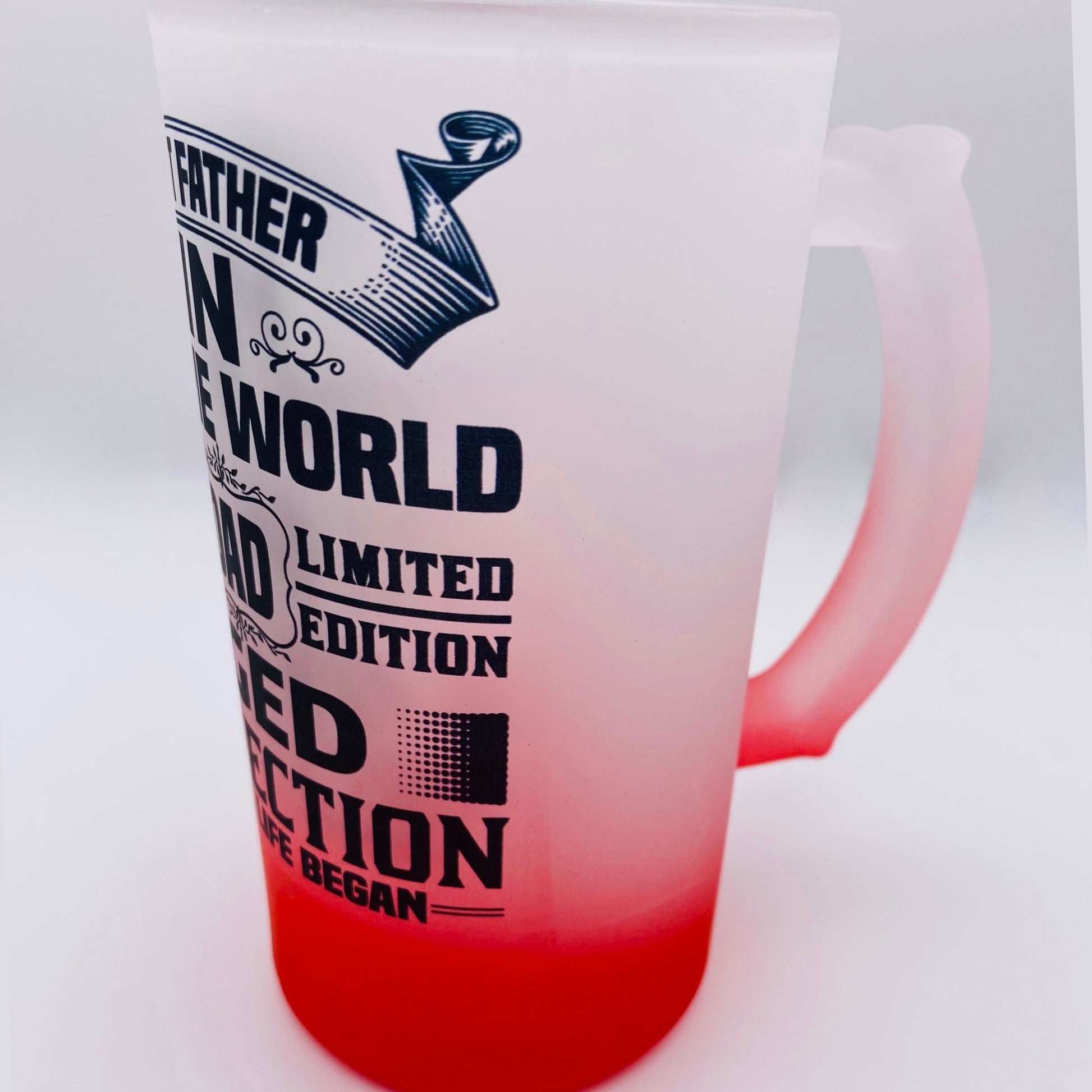 Best Father 16 oz 3D Sublimation Beer Mug - Joanell Creations