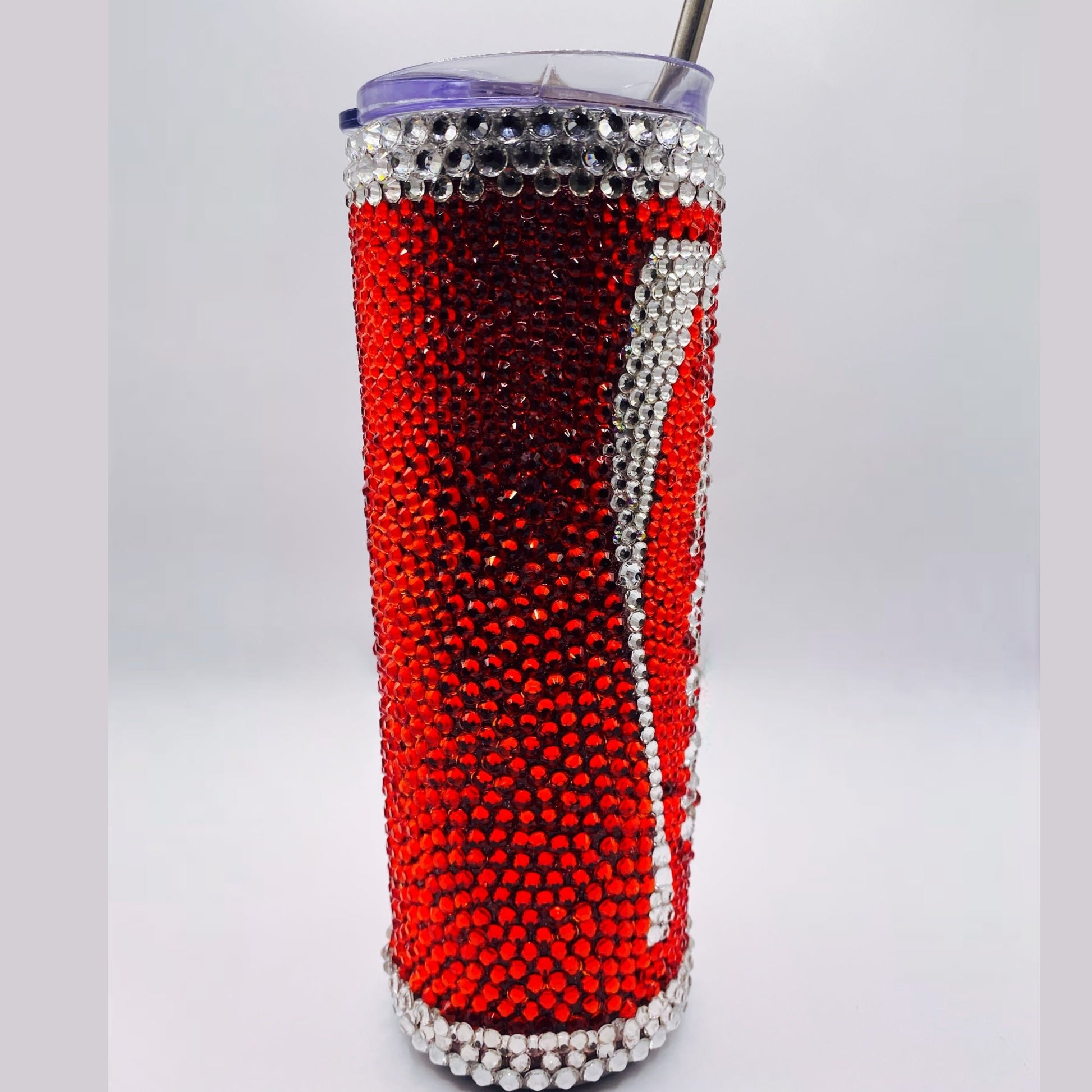 Coca Cola 20oz Rhinestoned Tumbler - Joanell Creations