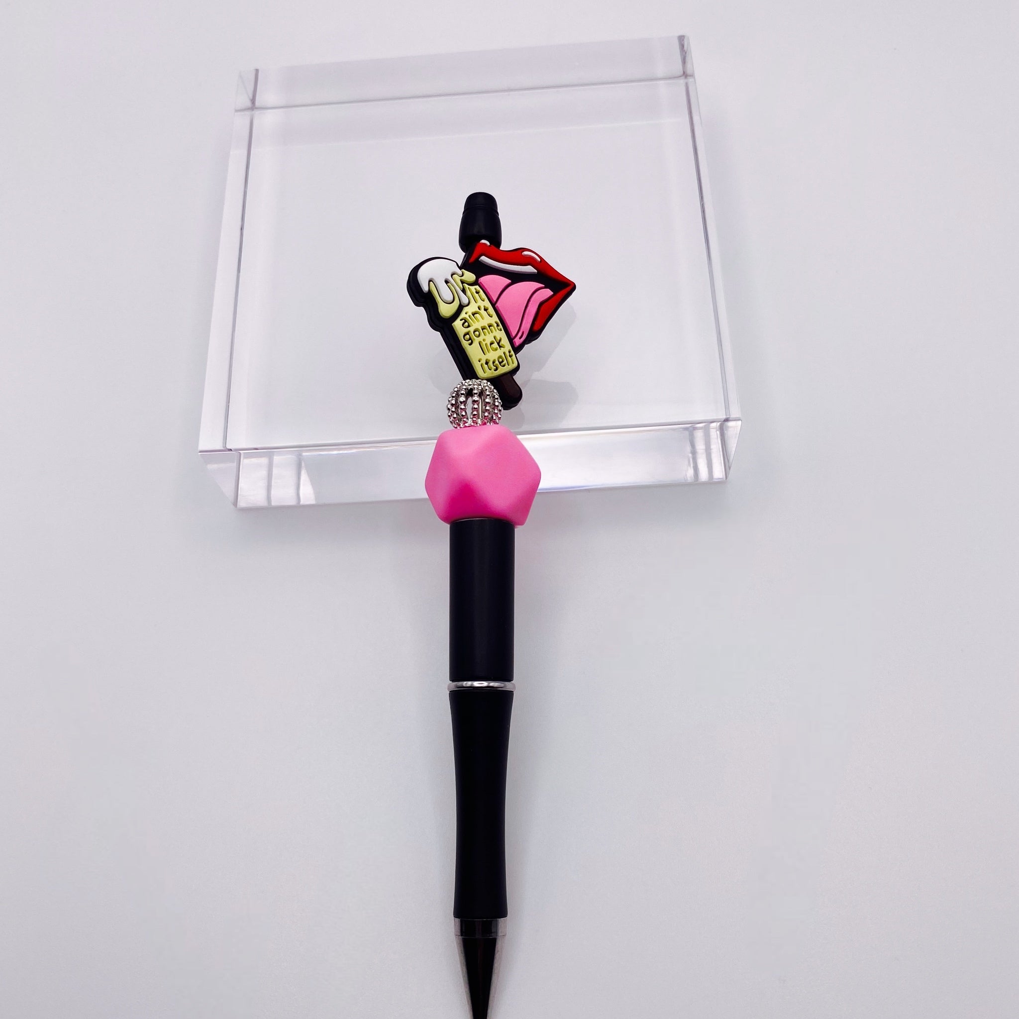 Chanel Girl Inspired Beaded Ink Pen - Joanell Creations
