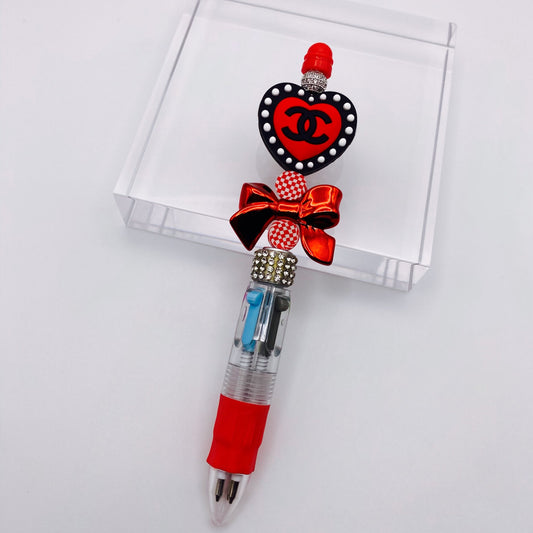 *NEW* Isis Goddess Multi Color Beaded Ink Pen - Joanell Creations