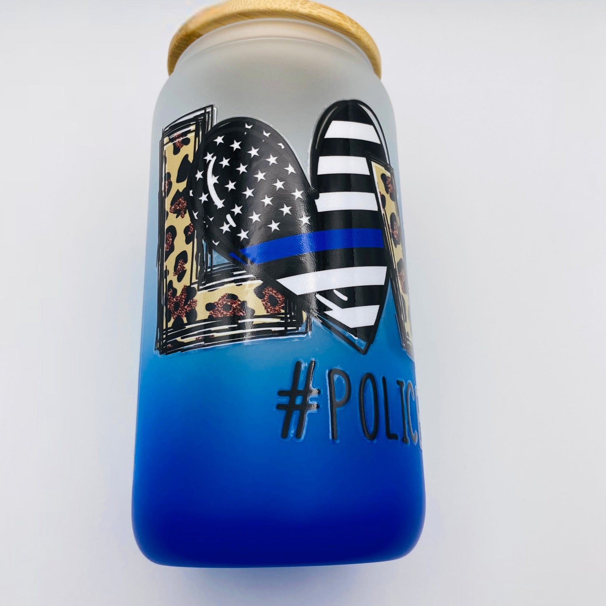 #POLICE WIFE Mug/Tumbler With (UVDTF) Wrap - Joanell Creations