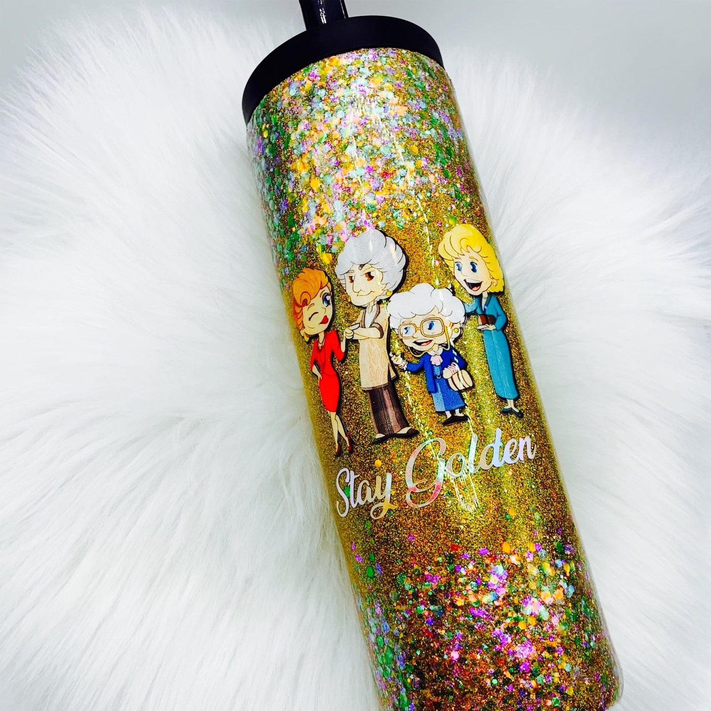 Stay Golden 20oz Stainless Steel Tumbler - Joanell Creations